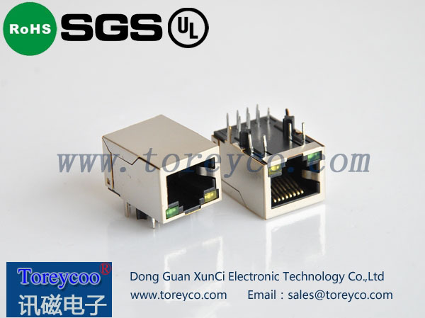 RJ45带变压器